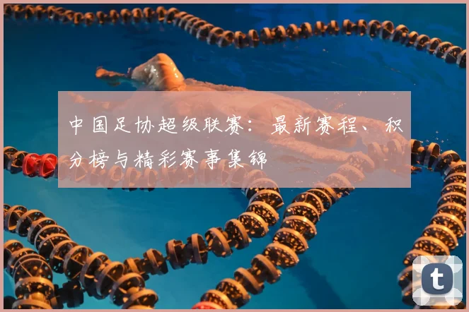 中国足协超级联赛：最新赛程、积分榜与精彩赛事集锦